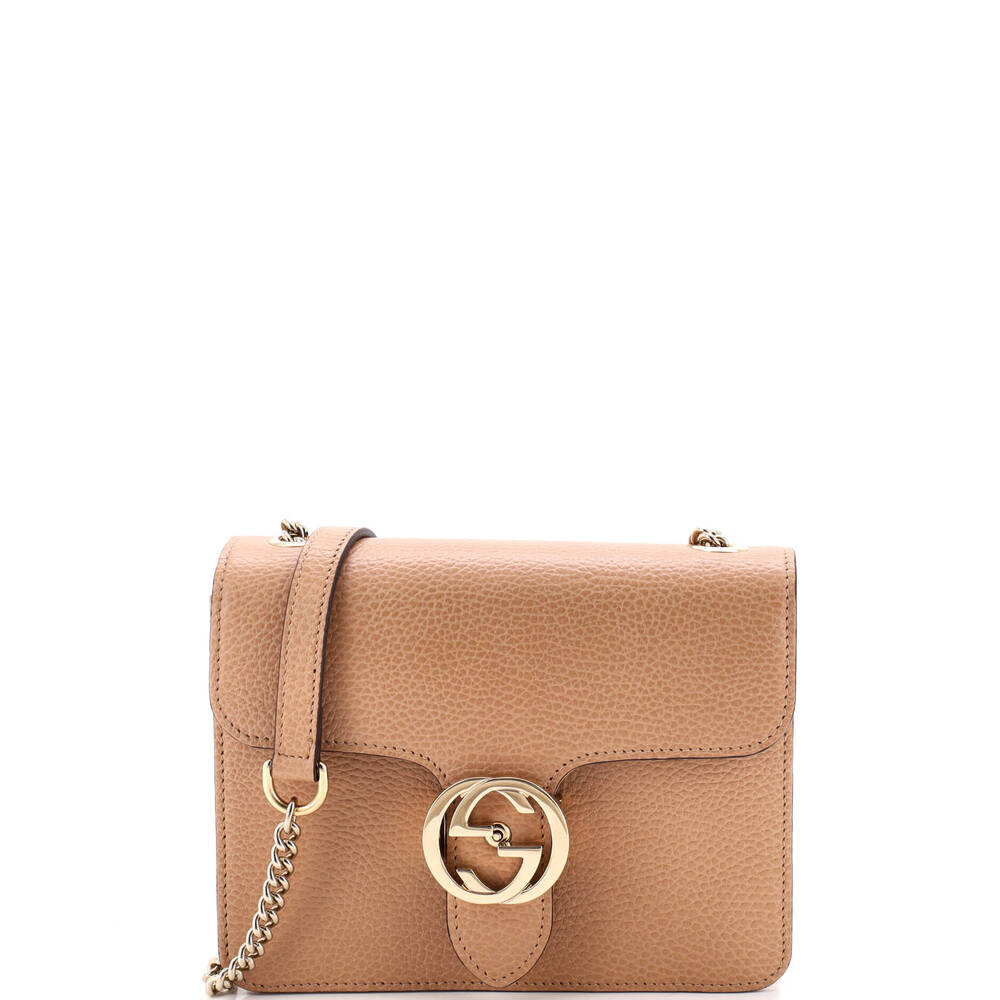 Gucci Interlocking Shoulder Bag Leather #311977G98B
